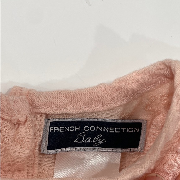 French Connection Pink Lace Kids Dress - Picture 3 of 4